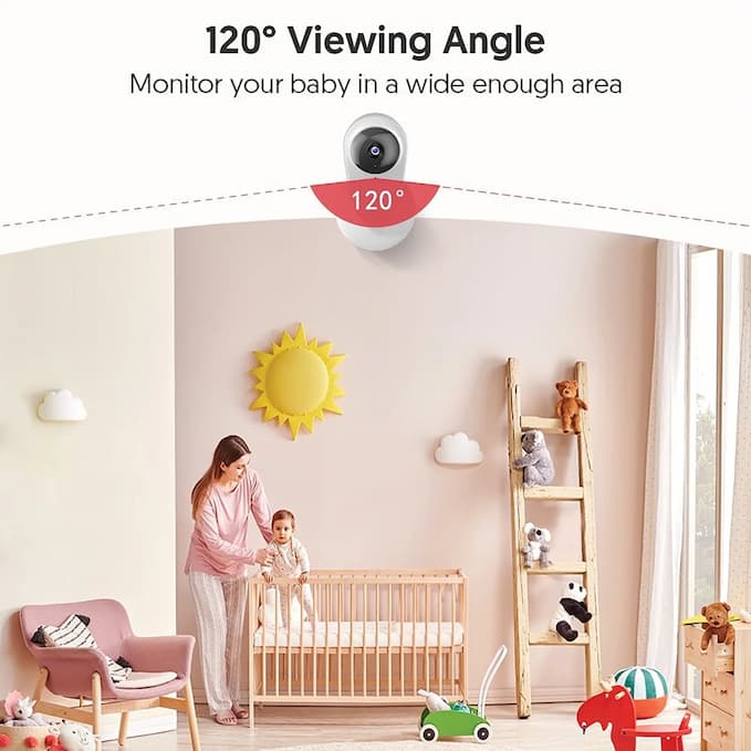 Victure-WiFi-Baby-Monitor-pc420-3 نمای دوربین امنیتی PC420