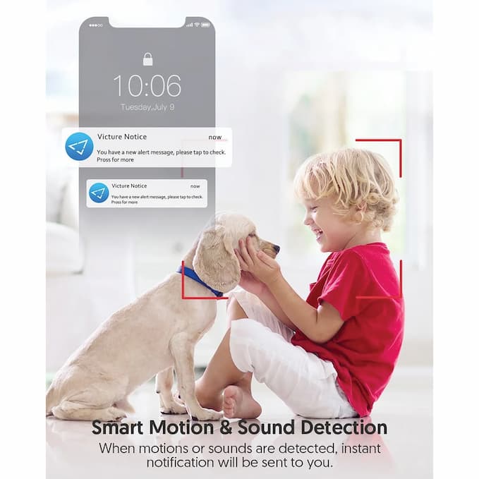 Victure-WiFi-Baby-Monitor-pc420-4 دوربین هوشمند خانگی Victure