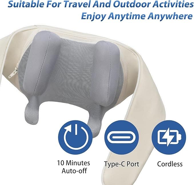 Shoulder-and-neck-massager-4 ماساژور چند حالته شانه و گردن