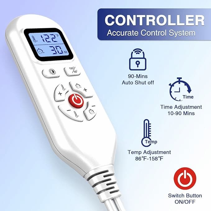 AOBOCO-ZF-FR-A06-2 پد حرارتی گردن با تایمر